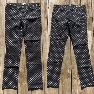 - Olsenboye Sz 11 Polka-Dot Skinny Jeans! EUC!